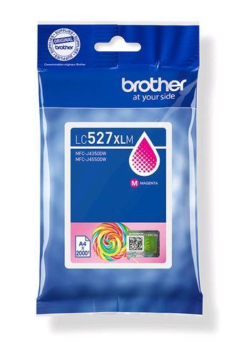 BROTHER LC-527XLM CARTUCCIA INK MAGENTA XL RESA ELAVATA PER MFC-J4350DW, MFC-J4550DW 2.000 PAGINE